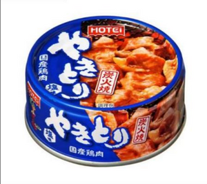 Assortment of 6 cans of Japanese Char-grilled Chicken Shizuka Aoi Premium