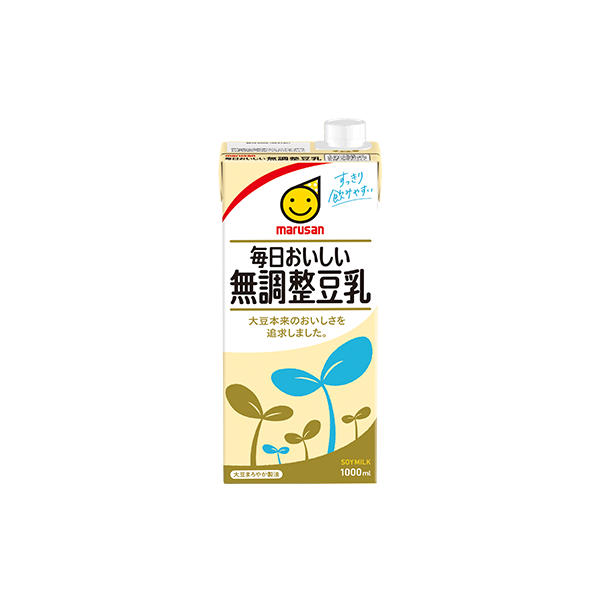 Delicious unsweetened soy milk for everyday use (for export) 1L