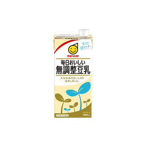 Delicious unsweetened soy milk for everyday use (for export) 1L