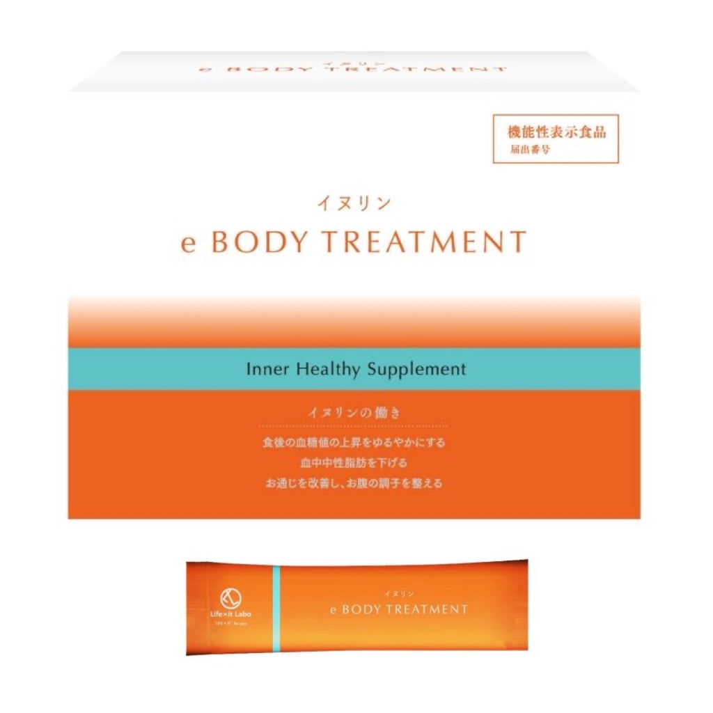 High Purity Inulin e Body Treatment Supplement 6g x 60sticks  Life×it Labo Made in Japan